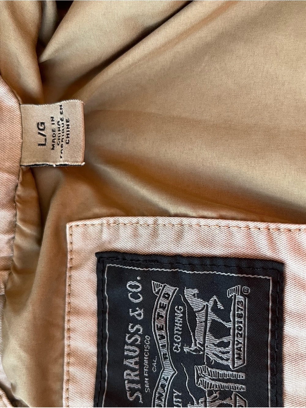 Levi's Beige/Tan Jacket - Picture 4 of 8